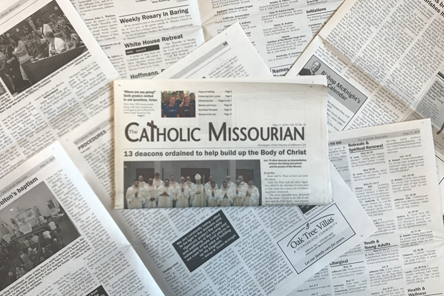 The Catholic Missourian Diocese of Jefferson City Missouri